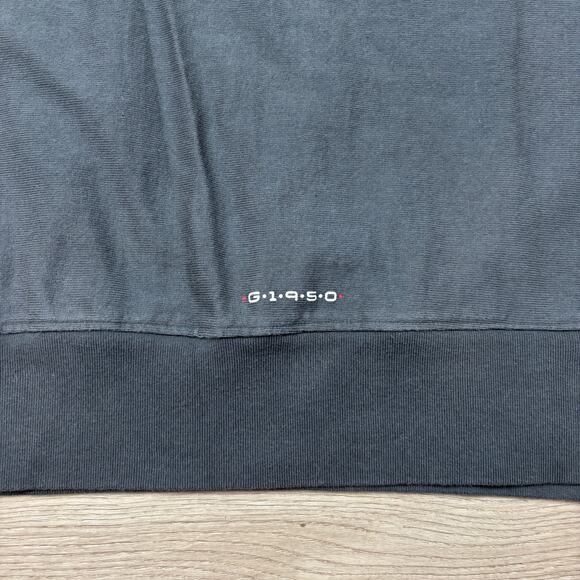 Rare Gallery 1950 G1950 Button Snap Short Sleeve Sweatshirt Men's XL - Picture 4 of 9